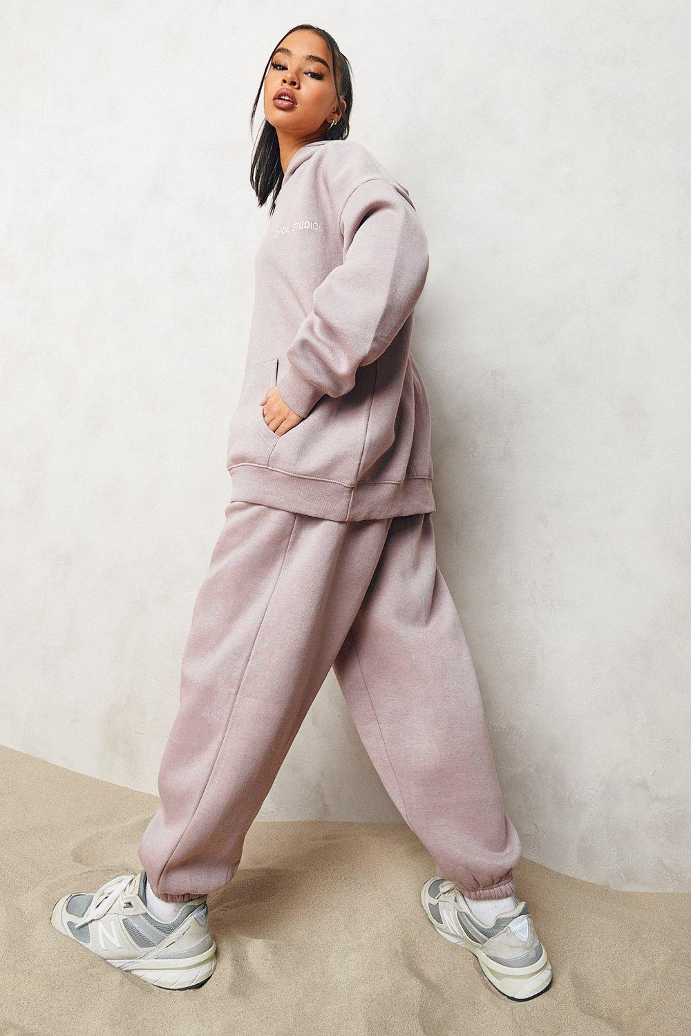 Dusky store pink tracksuit